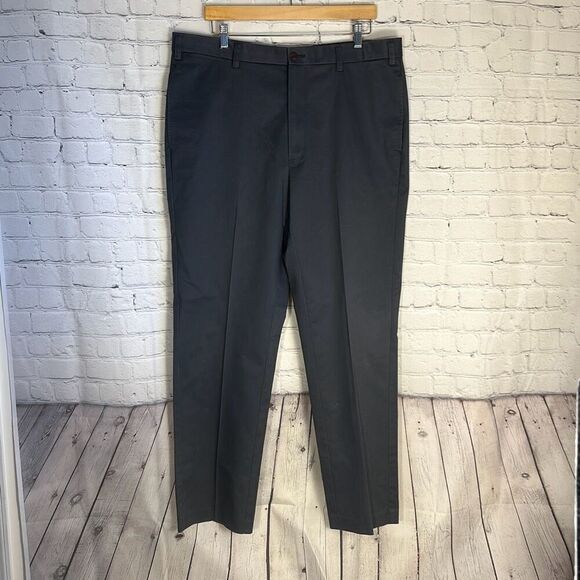 Orvis MENS Gray Chino Khaki Pants size W38 x L32 - Picture 1 of 10